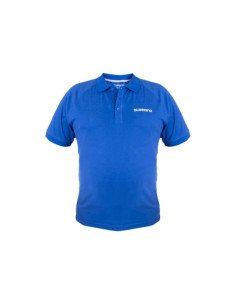 Polo Shimano Short Sleeve Cor:Blue Tam. L